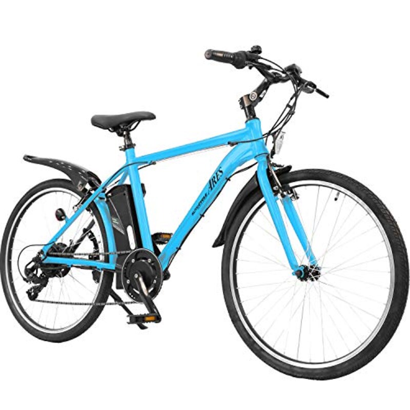 AIJYU CYCLE,アレス 電動クロスバイク 軽量アルミフレーム