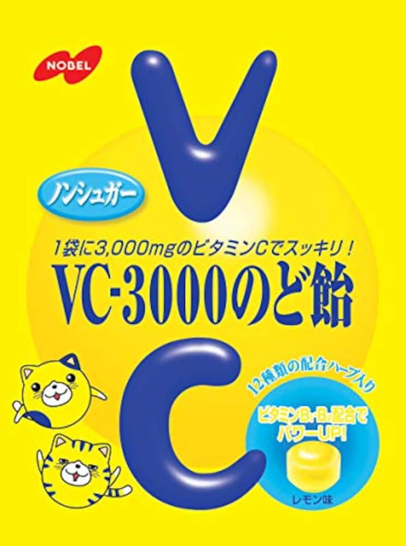 NOBEL（ノーベル製菓）,VC-3000 のど飴,ー