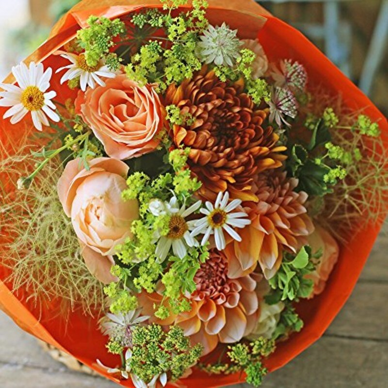 FLORIST SEKIDO(フローリスト セキド),花束 生花 ギフト Mサイズ