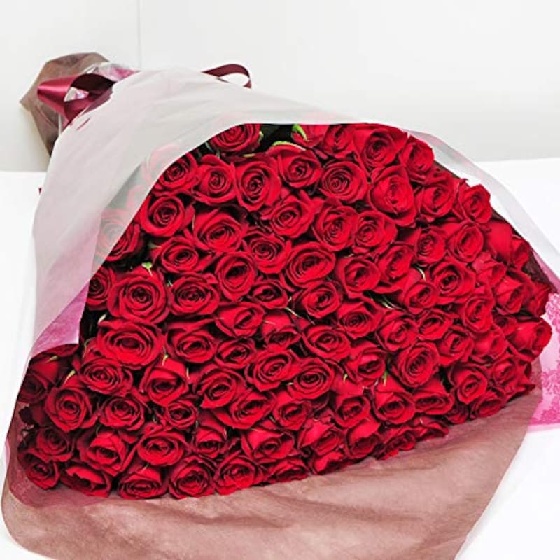 花工房フラワーギフト,赤いバラの花束 10本～100本