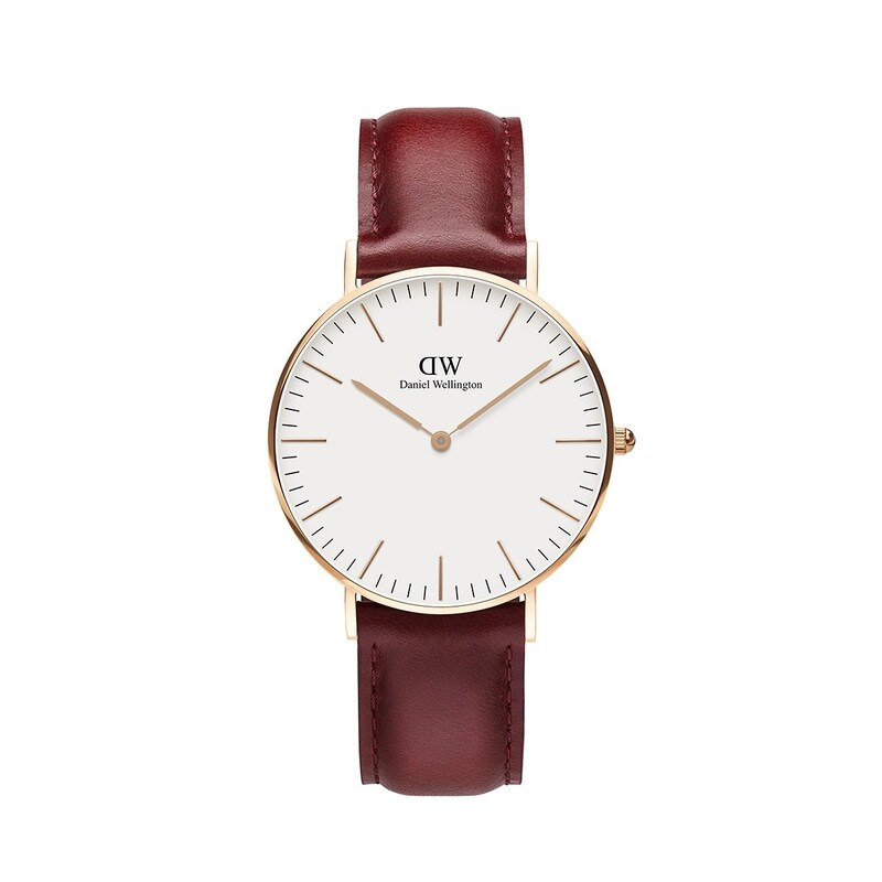Daniel Wellington(ダニエルウェリントン),クラシックサフォーク/ローズ36mm,dw00100122