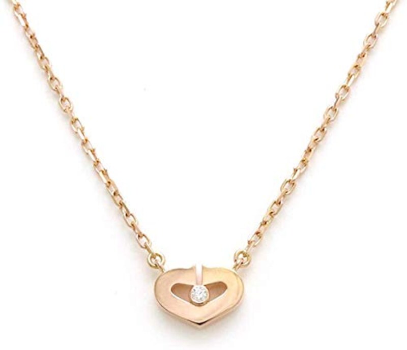 Cartier(カルティエ),Cハートネックレス