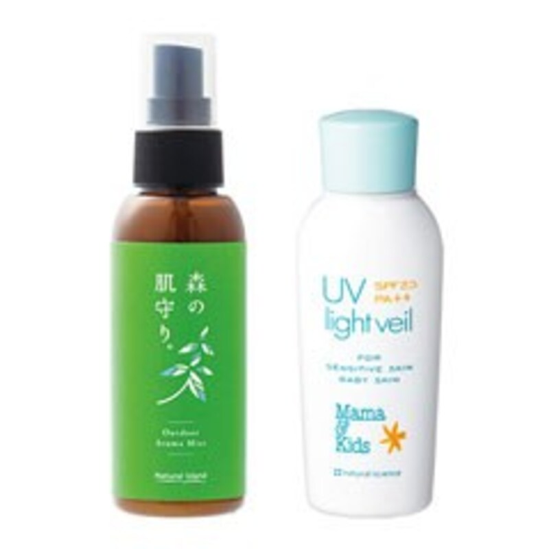 Mama&Kids(ママ&キッズ) ,UVライトベール&森の肌守りセット