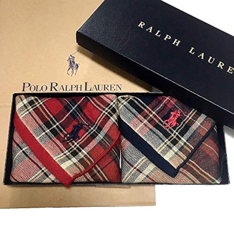Ralph Lauren(ラルフローレン),ギフトBOX付きハンドタオル2枚セット