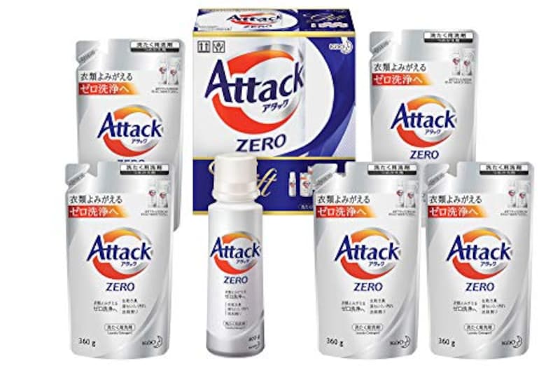 Attack(アタック),【ギフトセット】 ZERO(ゼロ) 洗濯洗剤 ,KAB-30