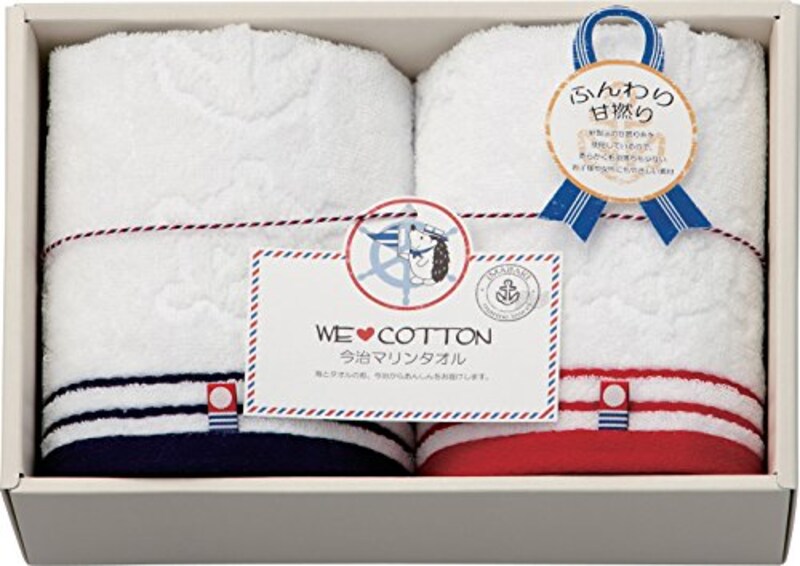 スタイレム(Stylem),今治タオル WE LOVE COTTON タオル セット マリン柄,WL5310