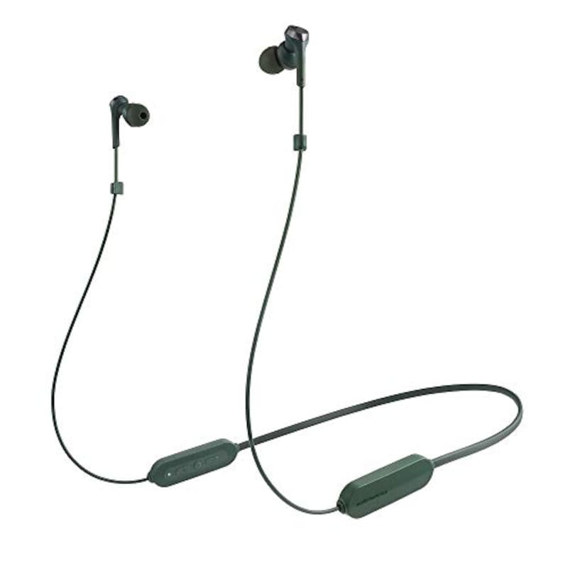 audio-technica（オーディオテクニカ）,ワイヤレスイヤホン Bluetooth マイク付き,ATH-CKS330XBT