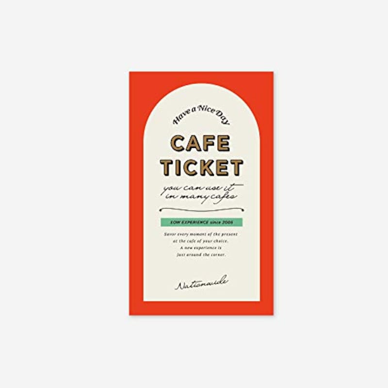 SOW EXPERIENCE,カフェチケット全国版