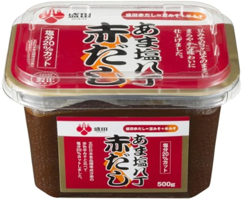 盛田,あま塩八丁赤だし ,morita-dashi500