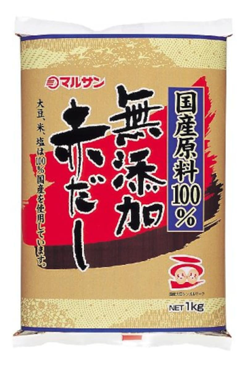 マルサン ,国産原料100%無添加赤だし