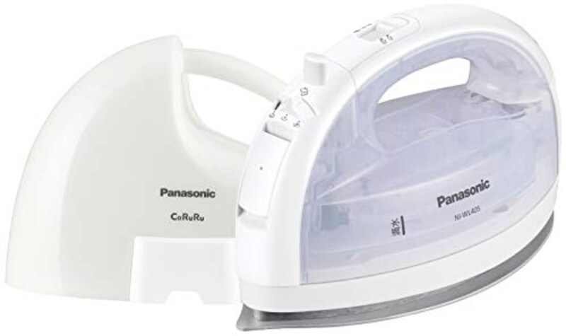 Panasonic(パナソニック),コードレススチームWヘッドアイロン,NI-WL405-W