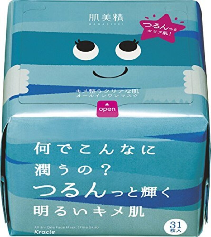 肌美精,デイリーモイスチュアマスク (キメ透明感)