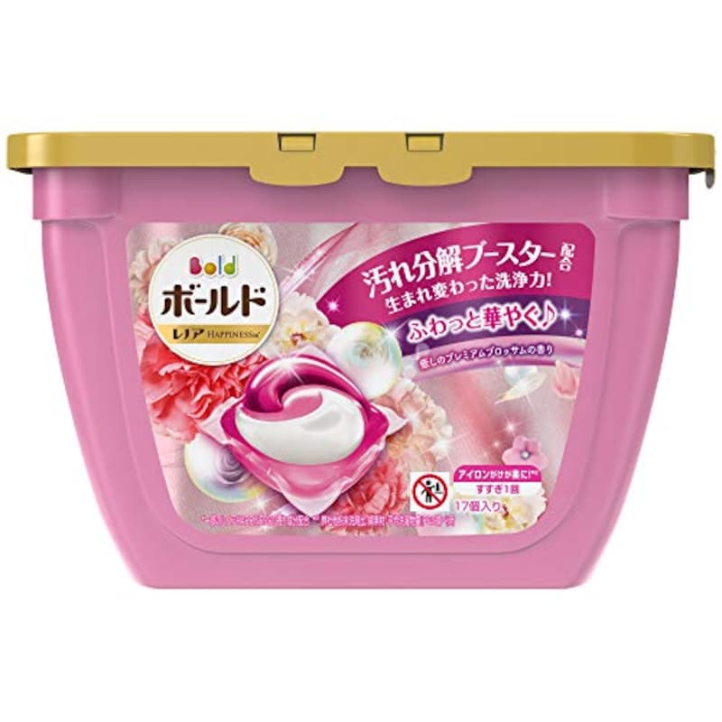 P&G,ボールド ジェルボール 癒しのプレミアムブロッサムの香り