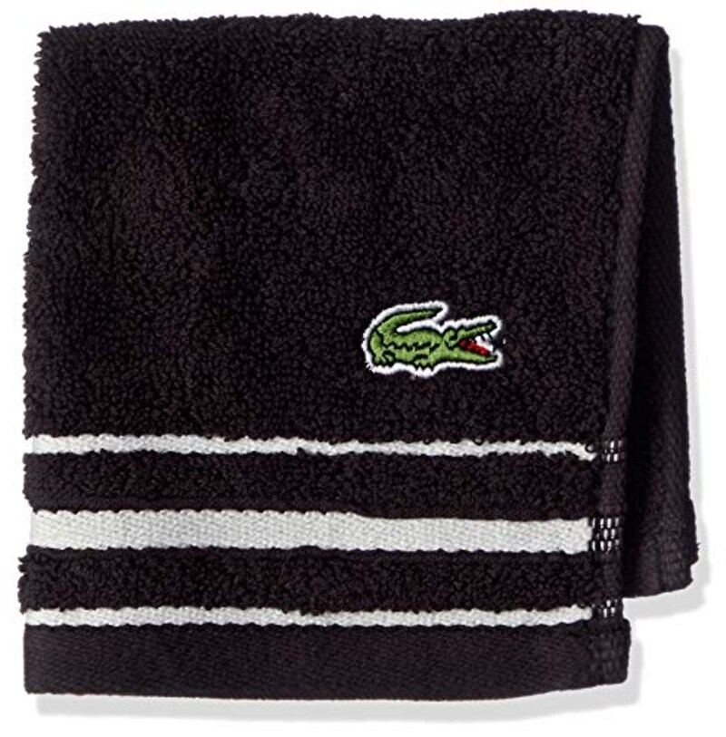 LACOSTE(ラコステ),ミニマルボーダーハンカチタオル