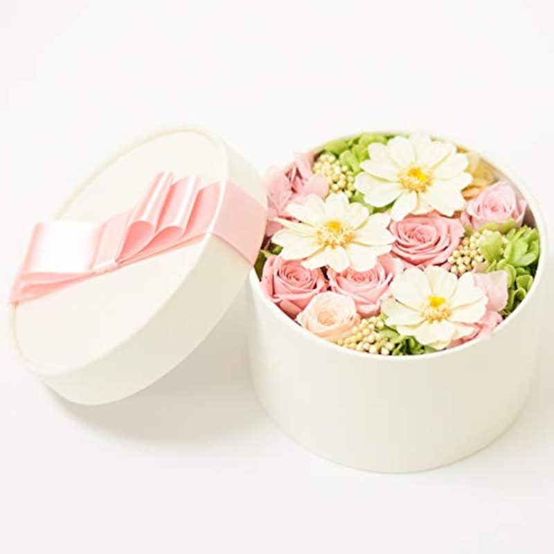 Lulu's(ルルズ),プリザーブドフラワー フラワーボックス 〜お花畑のように〜