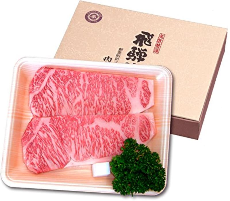 肉のひぐち,飛騨牛 150g×2枚 化粧箱入り