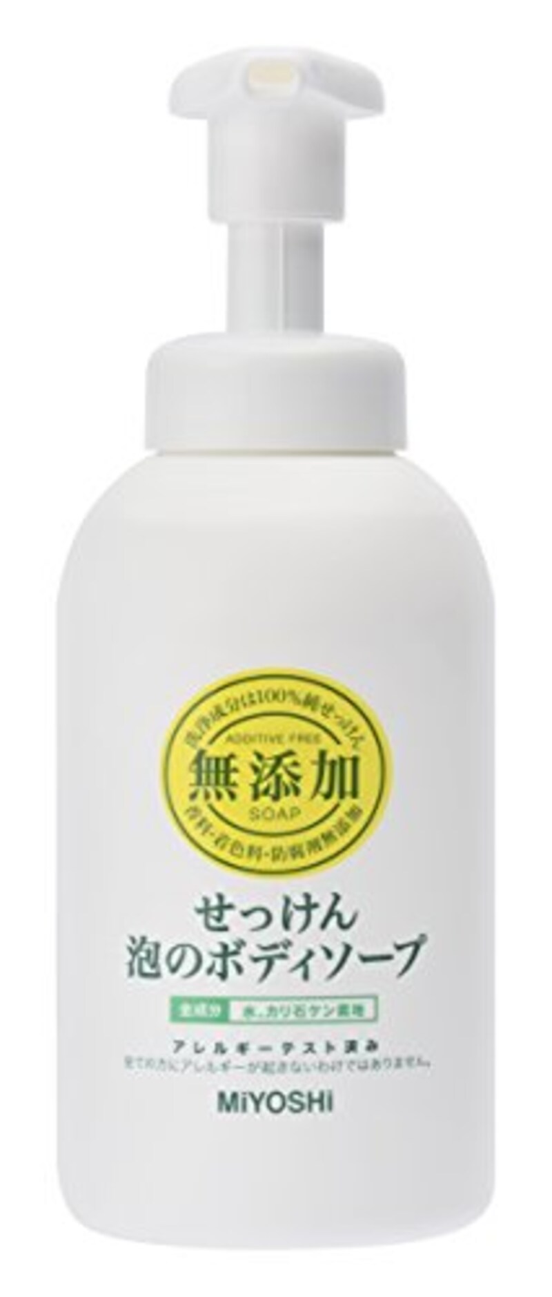 MIYOSHI(ミヨシ石鹸),無添加せっけん泡のボディソープ