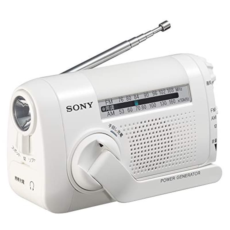 SONY(ソニー),ポータブルラジオ,ICF-B09 W