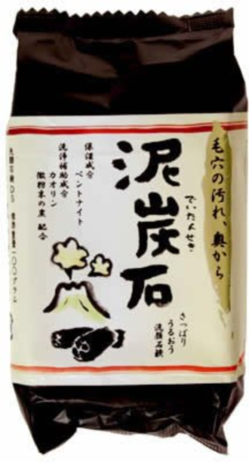 ペリカン石鹸,泥炭石