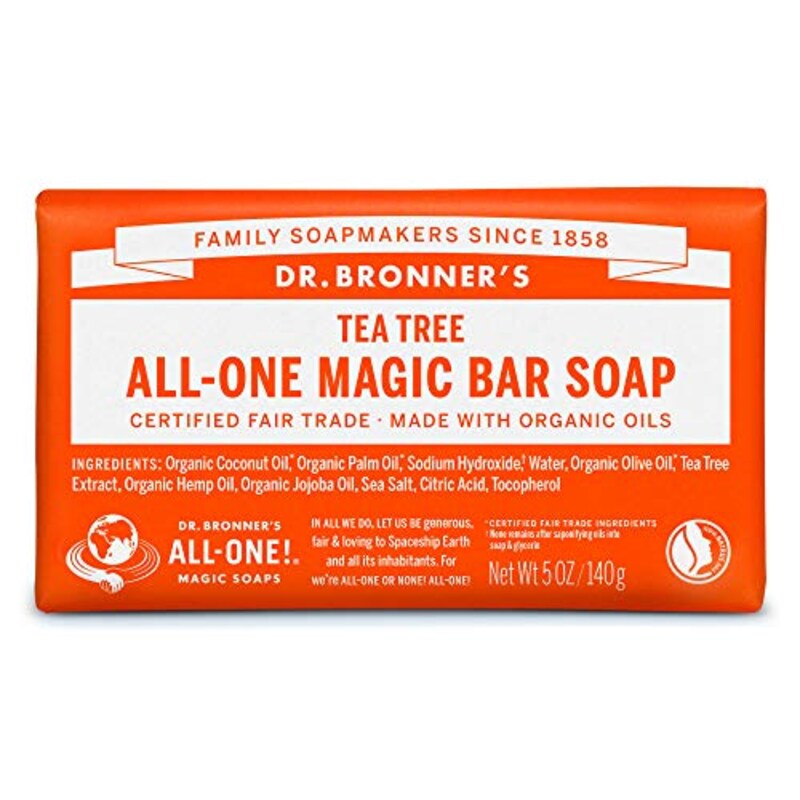 Dr.Bronner's(ドクターブロナー),マジックソープバー ティートゥリー オーガニック固形せっけん