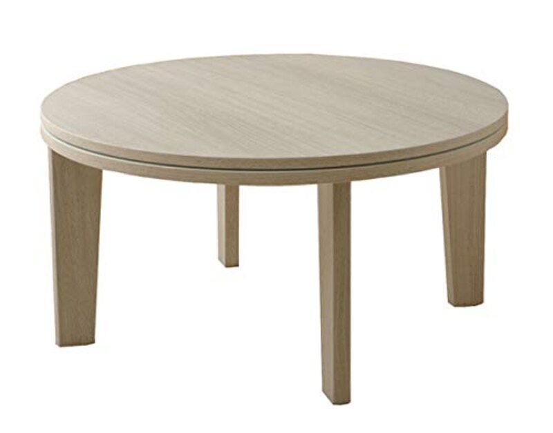 イケヒコ・コーポレーション,円形こたつテーブル ホワイト,#9845492
