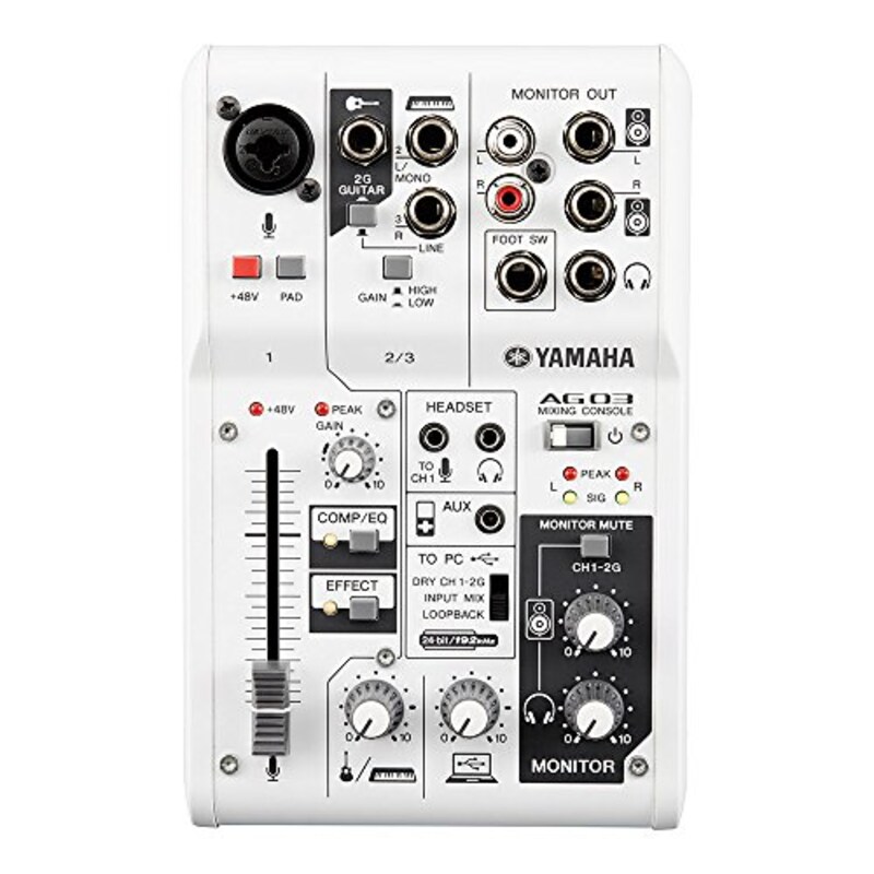 YAMAHA(ヤマハ),ウェブキャスティングミキサー オーディオインターフェース,AG03