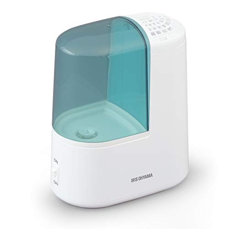 アイリスオーヤマ,加熱式加湿器 グリーン