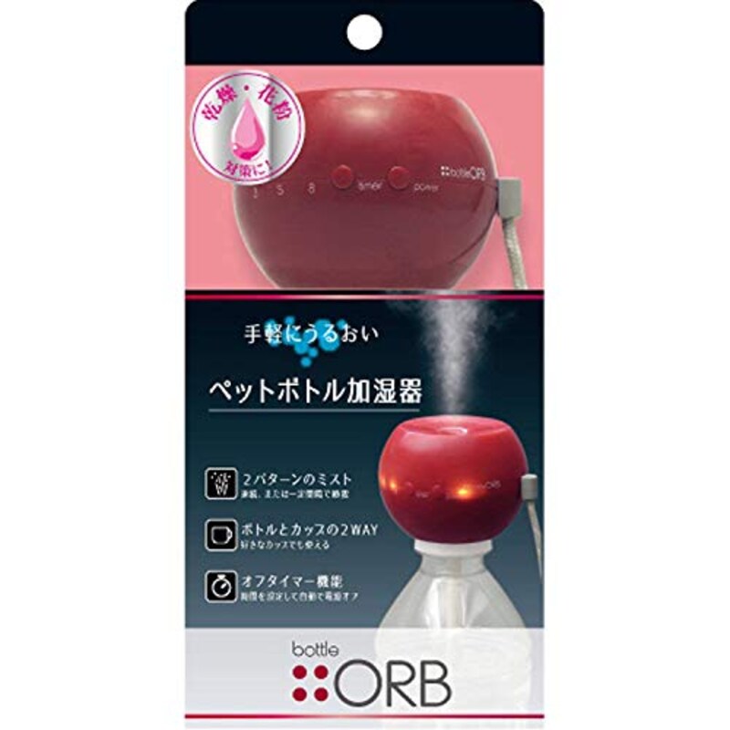 トップランド,ボトル加湿器オーブ アップル,M7113AE