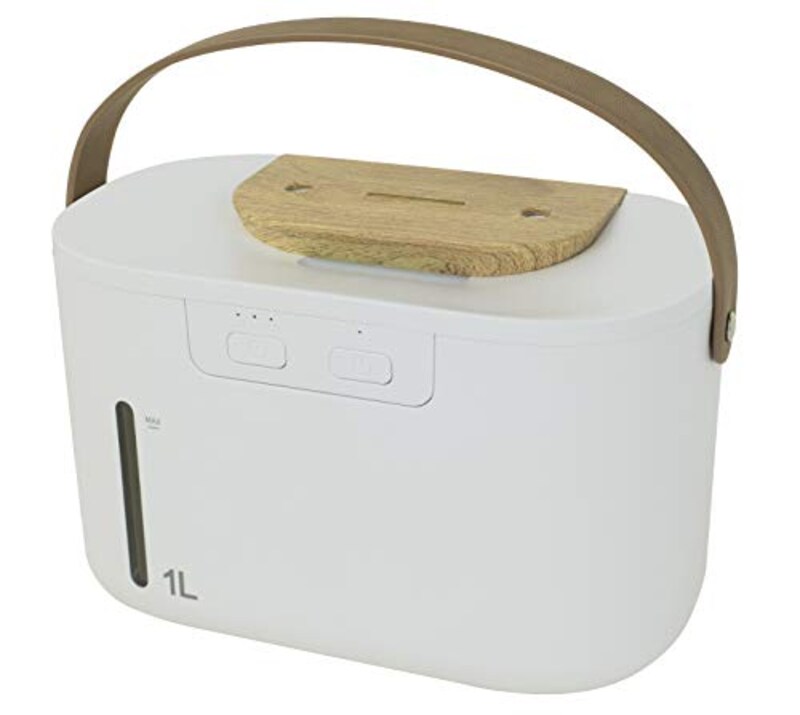 山善(YAMAZEN),USB 加湿器 卓上 超音波式,MZUB-PWM10(W)