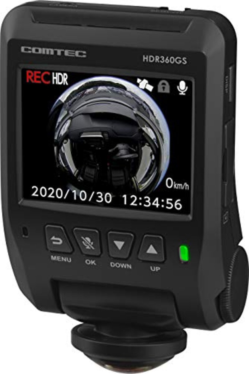 COMTEC(コムテック),360度ドライブレコーダー 日本製,HDR360GS