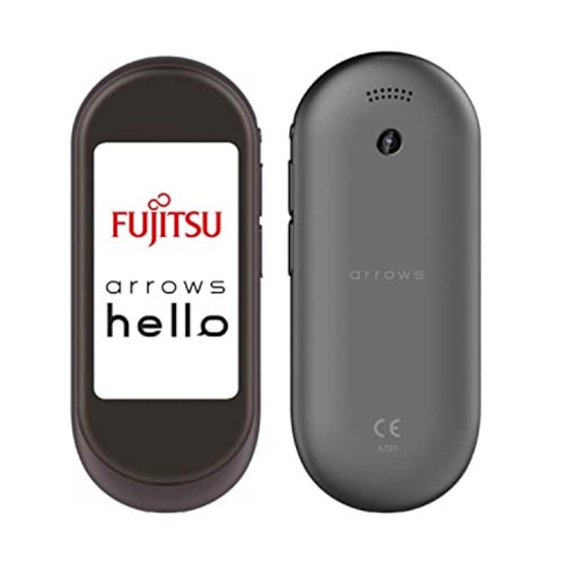 富士通,arrows hello AT01 マルチ通訳機 墨(SUMI),ATMD01002