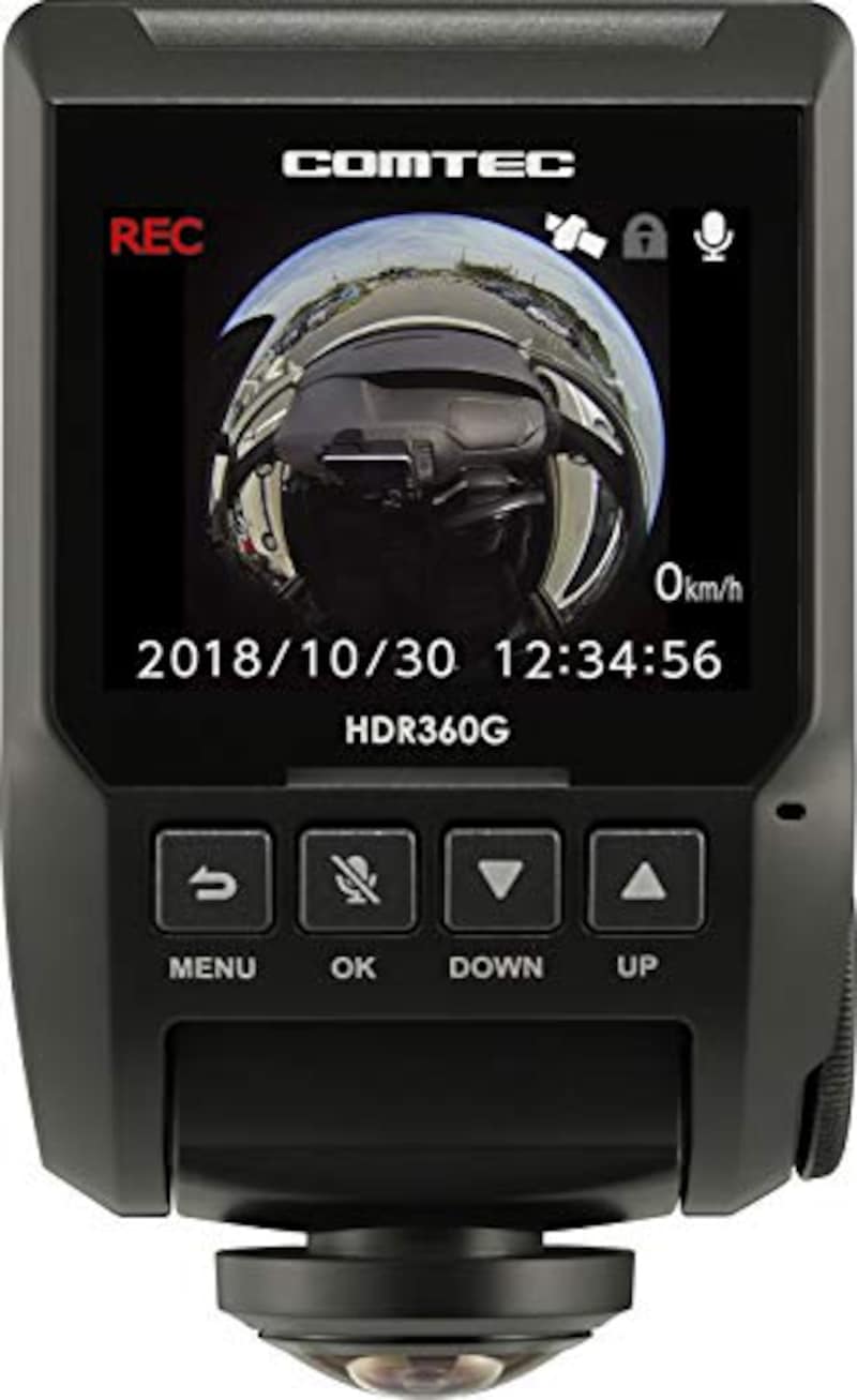 COMTEC(コムテック),360度型ドライブレコーダー 国産,HDR360G