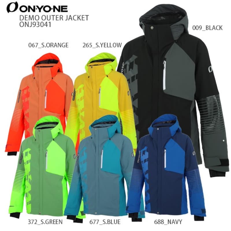 ONEYONE（オンヨネ）, デモアウタージャケット 20-21　スキーウェアメンズ　,ONJ94041