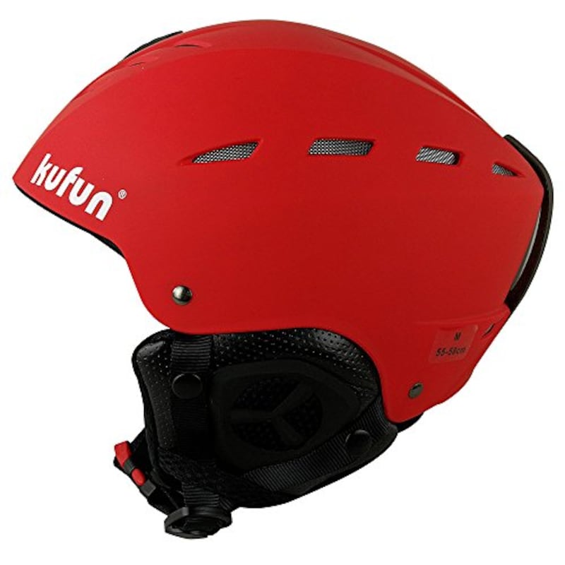 kufun,スノボー ヘルメット 調節可能 レディース,EN1077