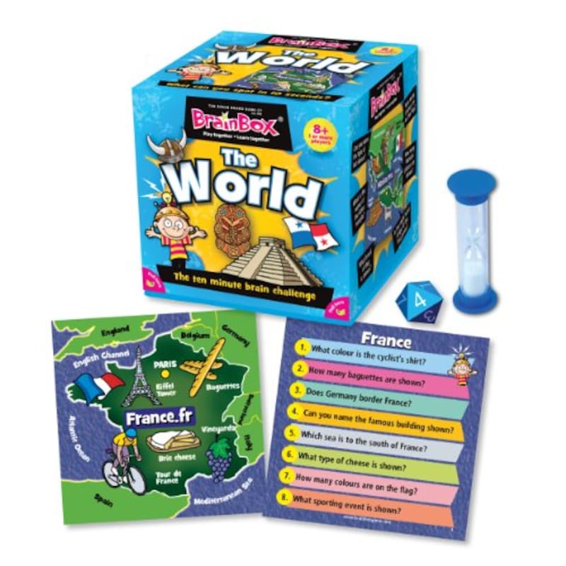 Green Board Games,ブレインボックス 英語 カードゲーム 世界編 90001