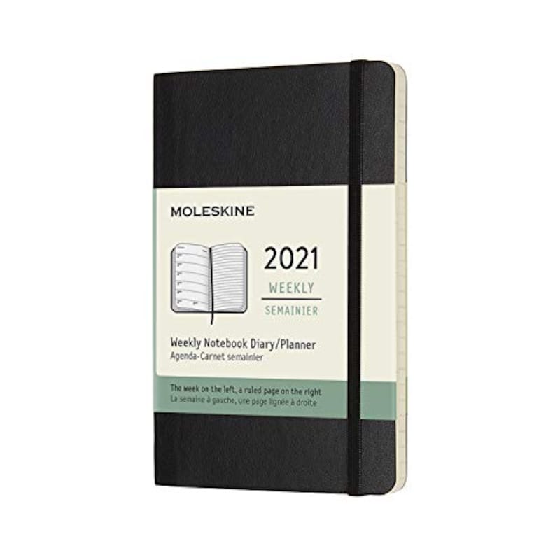 モレスキン(MOLESKINE),ウィークリーノートブックダイアリー・プランナー ポケットサイズ,DSB12WN2Y21