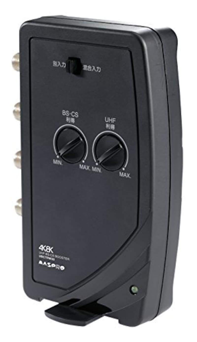 マスプロ電工,UHF・BS・CSテレビ・レコーダーブースター 30dB型,UBCTR30W-P