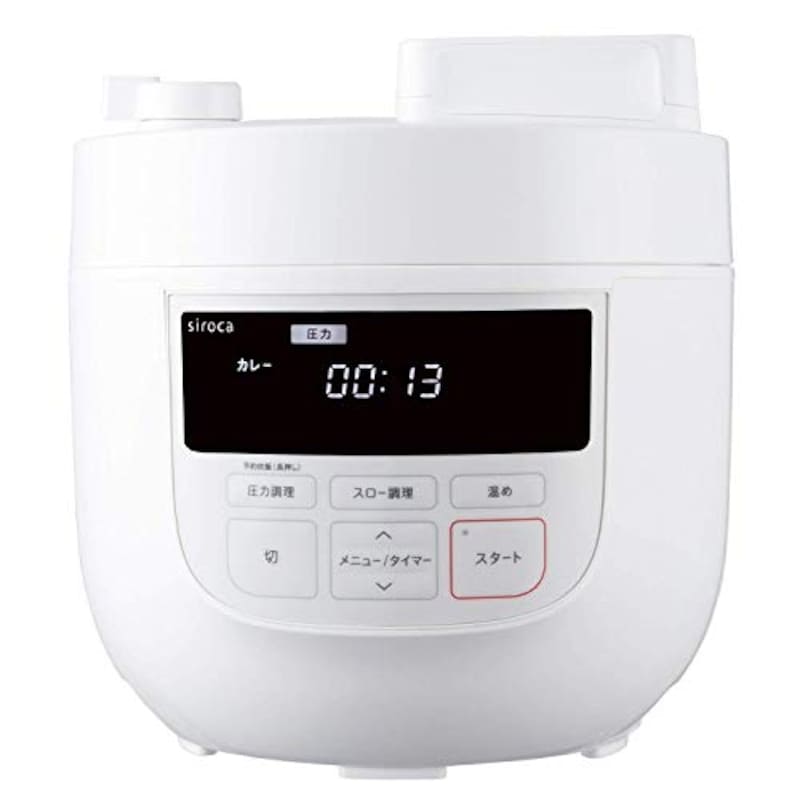 シロカ,電気圧力鍋,SP-4D151-WH