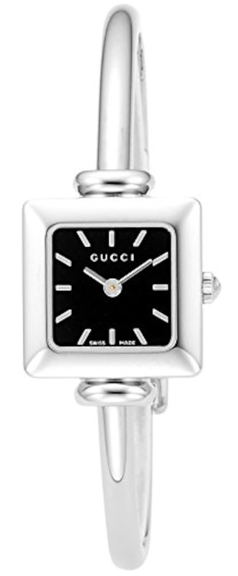 GUCCI（グッチ）,腕時計 ブラック文字盤,YA019517