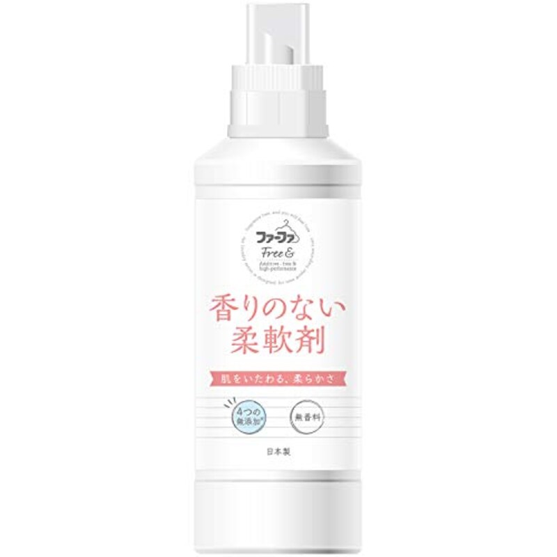 ファーファ,Free&(フリーアンド) 香りのない柔軟剤