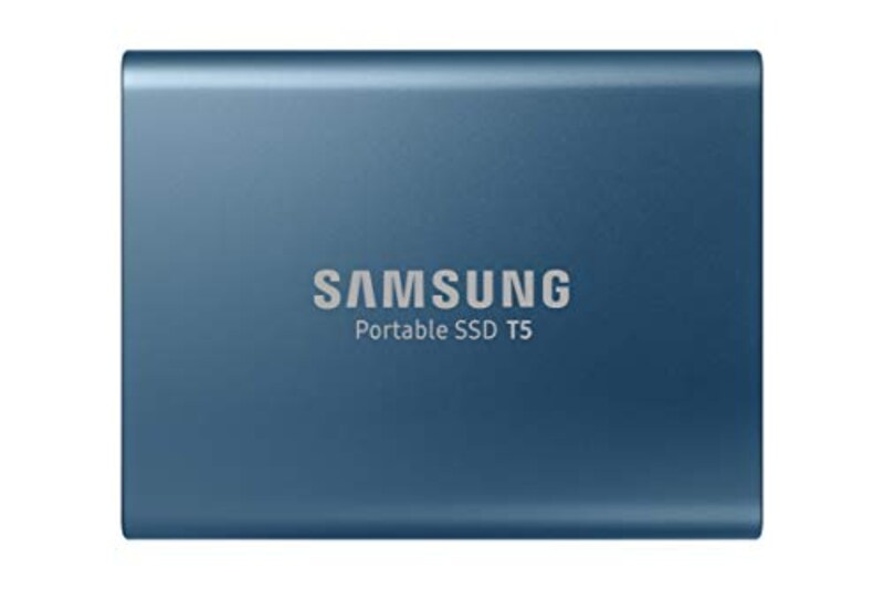 Samsung(サムスン),T5 500GB 外付け ポータブル SSD オーロラ ブルー ,MU-PA500B/IT