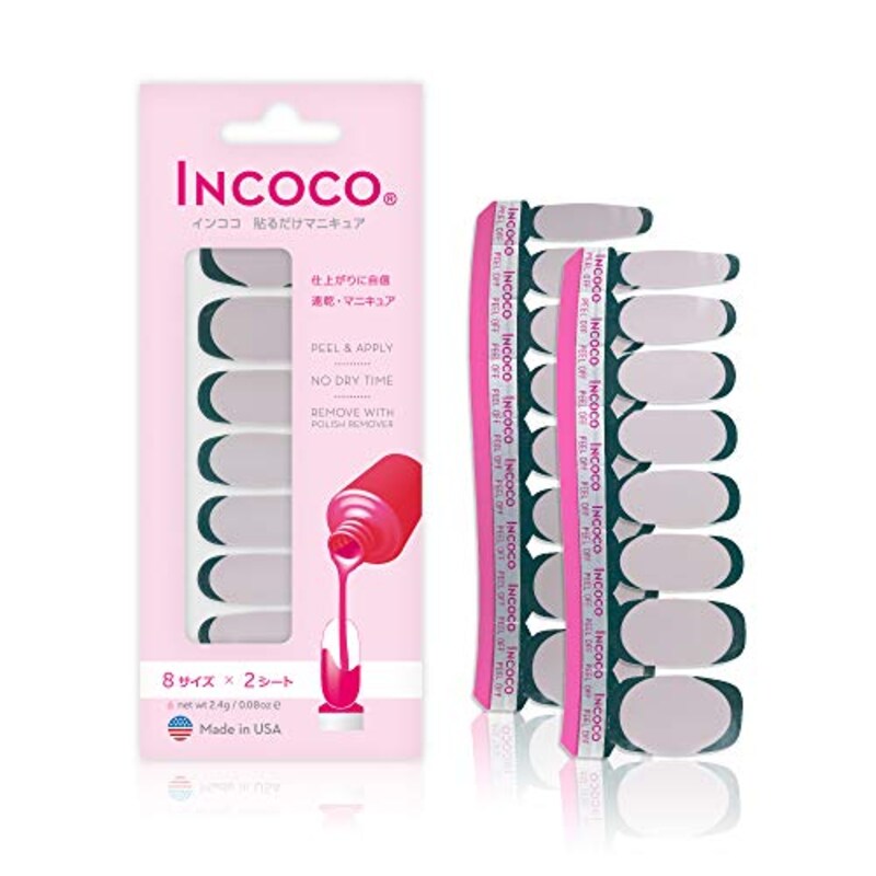 Incoco(インココ),貼るだけマニキュア フォレスト ストーン,FDC248