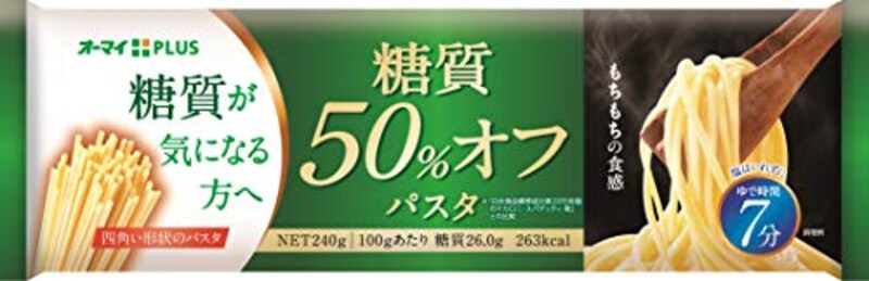 オーマイ,糖質50%オフパスタ