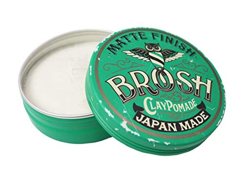 BROSH(ブロッシュ),CLAY POMADE ヘアワックス 120g,E001-20P-008140