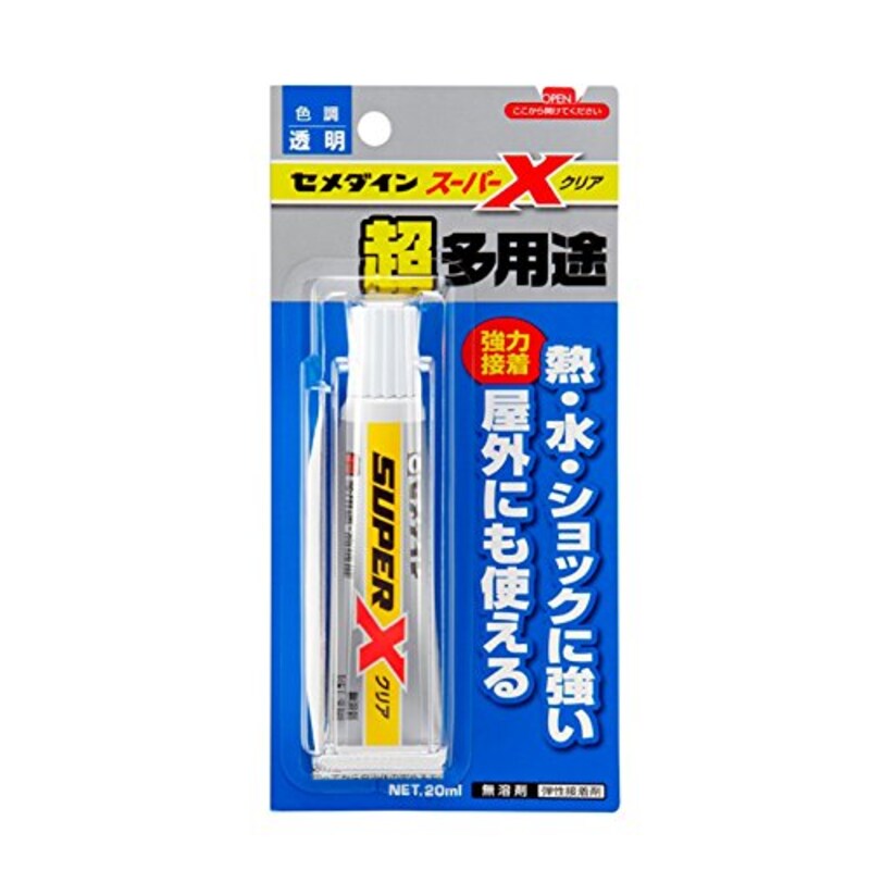 Cemedaine(セメダイン),超多用途接着剤 スーパーX クリア,AX-041