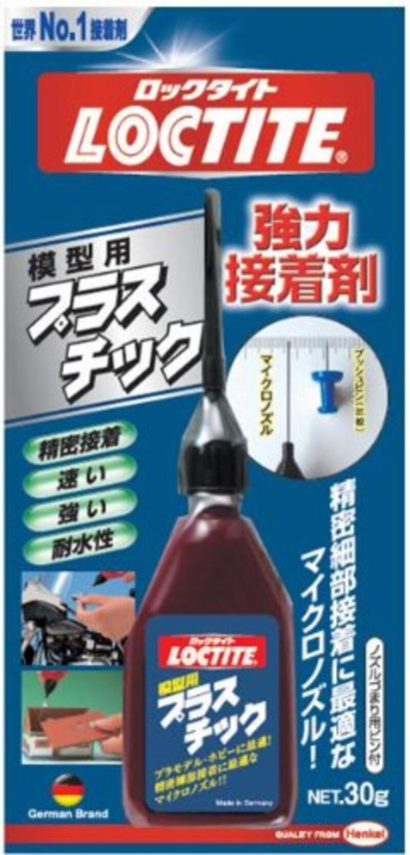 Henkel Japan(ヘンケルジャパン),LOCTITE(ロックタイト) 強力接着剤 模型用プラスチック,DPL-030