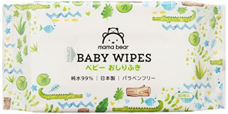 Mama Bear (ママベアー) ,ベビーおしりふき
