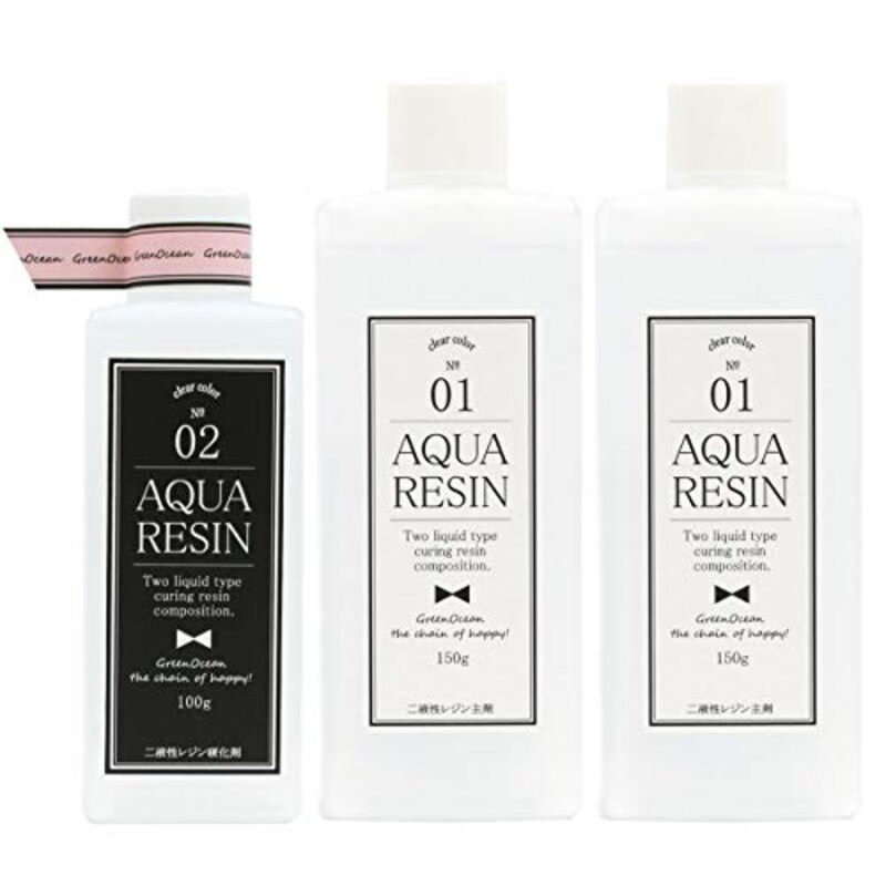 GreenOcean,2液性レジン液 AQUA RESIN