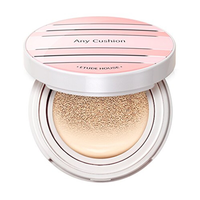 ETUDE HOUSE (エチュードハウス),エニークッション オールデイパーフェクト ピュア ファンデーション、クッションファンデーション 本体