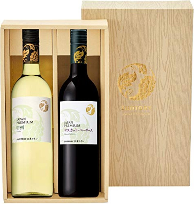 日本ワイン ジャパンプレミアム紅白2種